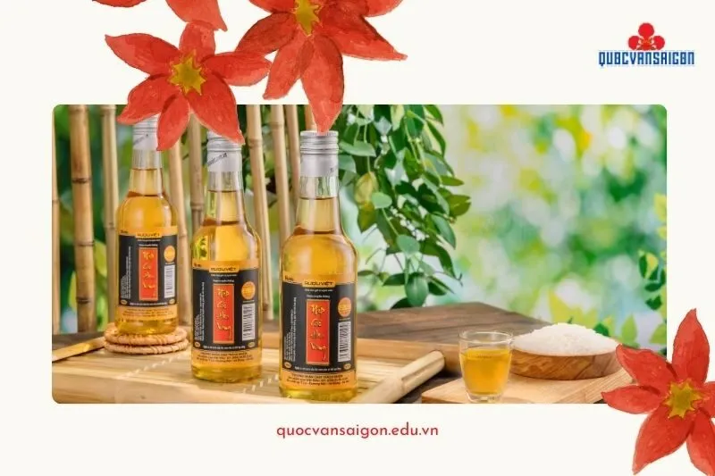 Đặc Sản Hải Phòng Rượu Nếp Cái Hoa Vàng