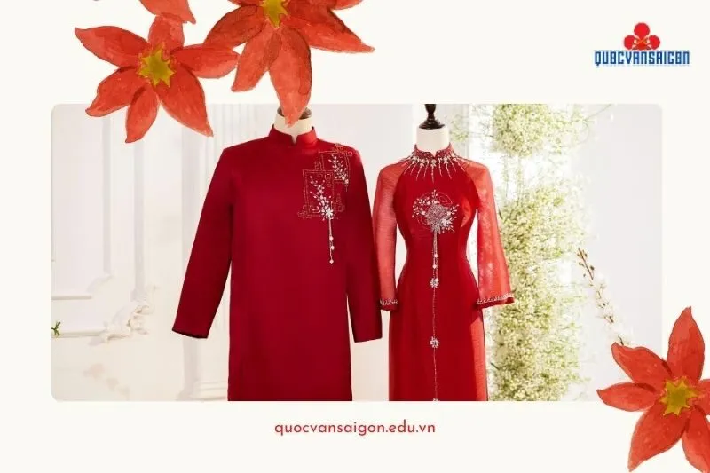 thuê áo dài cưới Trang Hoàng